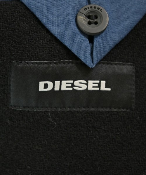 DIESEL（ディーゼル）チェスターコート 黒 サイズ:52(XXL位) メンズ/2200674884021