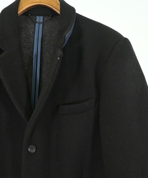 DIESEL（ディーゼル）チェスターコート 黒 サイズ:52(XXL位) メンズ/2200674884021