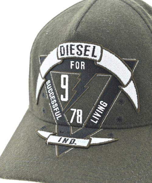 DIESEL（ディーゼル）キャップ カーキ サイズ:1 メンズ/2200681806122