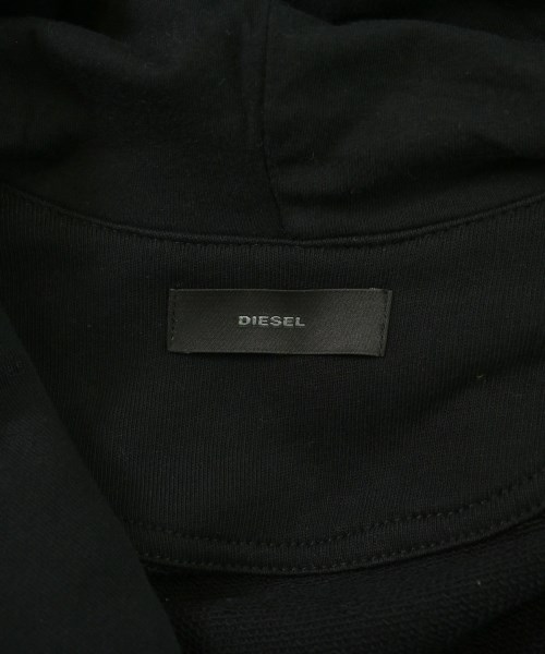 DIESEL（ディーゼル）パーカー 黒 サイズ:L メンズ/2200682204118