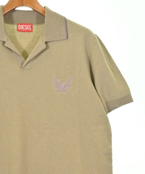 DIESEL（ディーゼル）ポロシャツ グレー サイズ:L メンズ/2200693820024