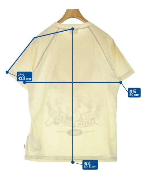 DIESEL（ディーゼル）Tシャツ・カットソー ベージュ サイズ:S メンズ/2200693820031