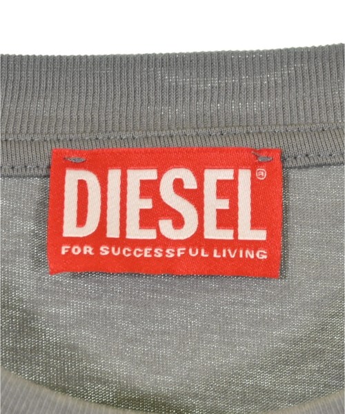 DIESEL（ディーゼル）Tシャツ・カットソー グレー サイズ:M メンズ/2200693820048