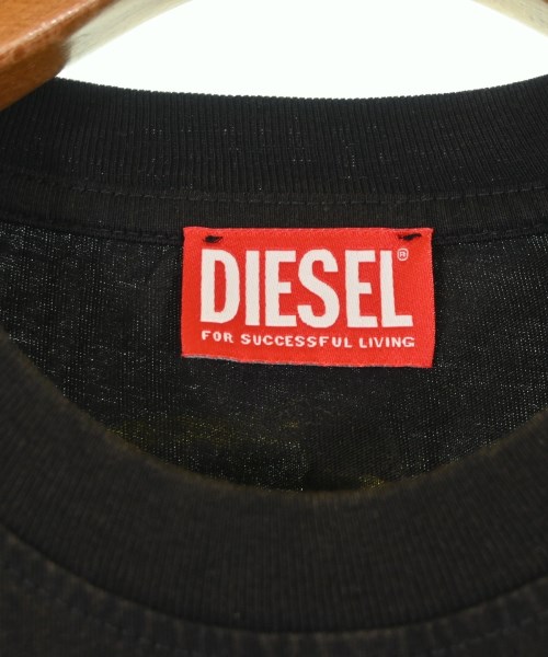 DIESEL（ディーゼル）Tシャツ・カットソー 黒 サイズ:M メンズ/2200693820062