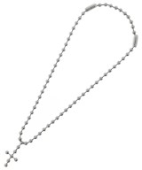 DIESEL（ディーゼル）ネックレス シルバー サイズ:- メンズ/2200693820109