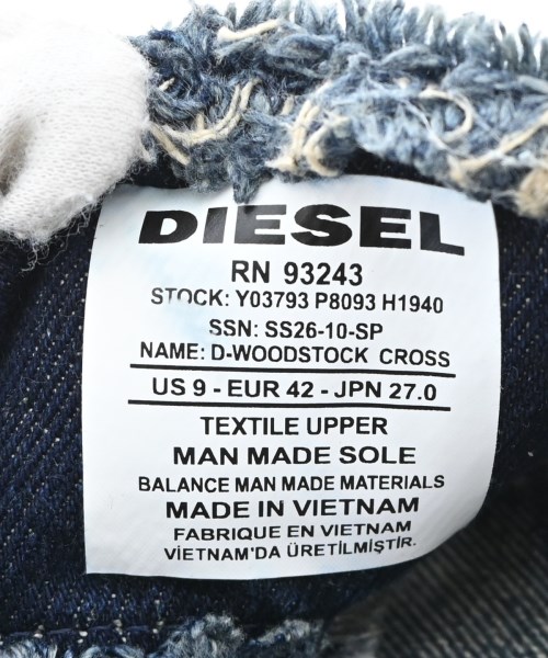 DIESEL（ディーゼル）サンダル 青 サイズ:27cm メンズ/2200693820161
