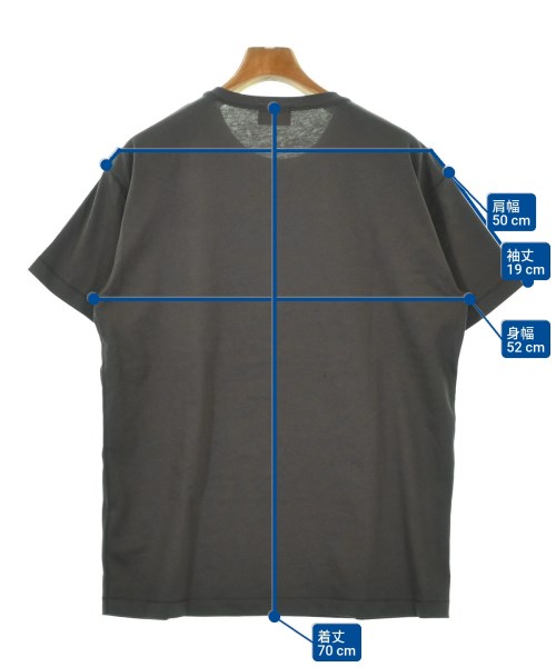 DIESEL（ディーゼル）Tシャツ・カットソー グレー サイズ:S メンズ/2200693820178