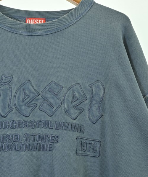 DIESEL（ディーゼル）スウェット 青 サイズ:L メンズ/2200693897200