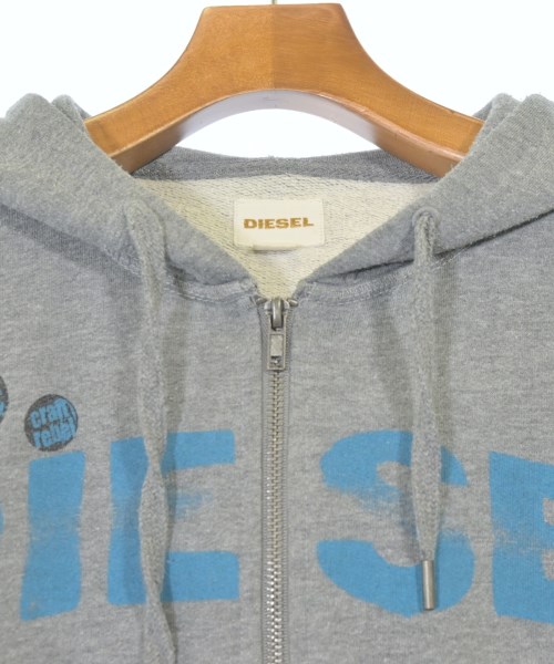 DIESEL（ディーゼル）パーカー グレー サイズ:M メンズ/2200689939020