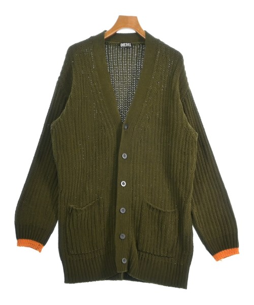 DIESEL(ディーゼル)カーディガン カーキ サイズ:S/2200694342037