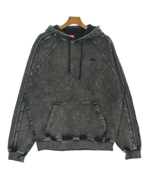 DIESEL(ディーゼル)パーカー 黒 サイズ:L/2200690037050