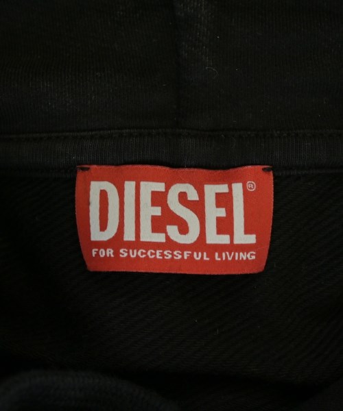 DIESEL（ディーゼル）パーカー 黒 サイズ:L メンズ/2200690037050