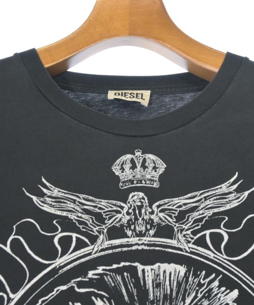DIESEL（ディーゼル）Tシャツ・カットソー 黒 サイズ:L メンズ/2200694501038