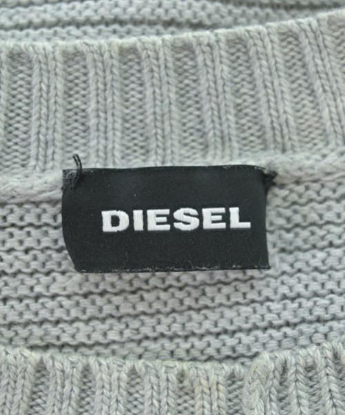 DIESEL（ディーゼル）ニット・セーター グレー サイズ:S メンズ/2200694586011
