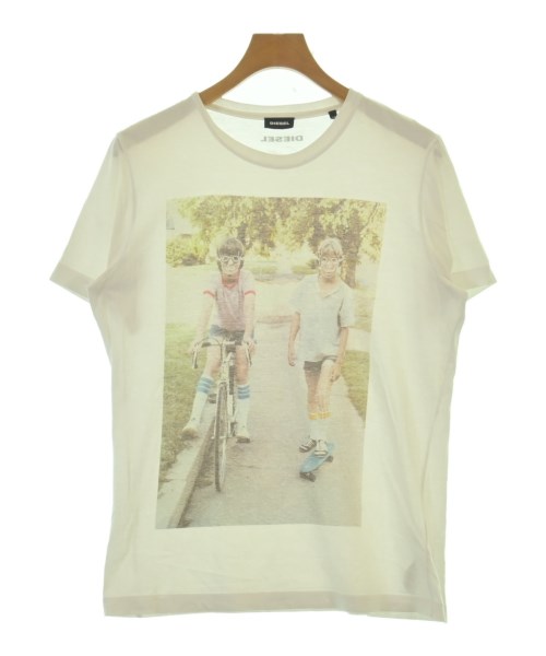 DIESEL（ディーゼル）Tシャツ・カットソー 白 サイズ:M メンズ/2200694781041