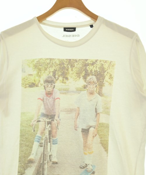 DIESEL（ディーゼル）Tシャツ・カットソー 白 サイズ:M メンズ/2200694781041