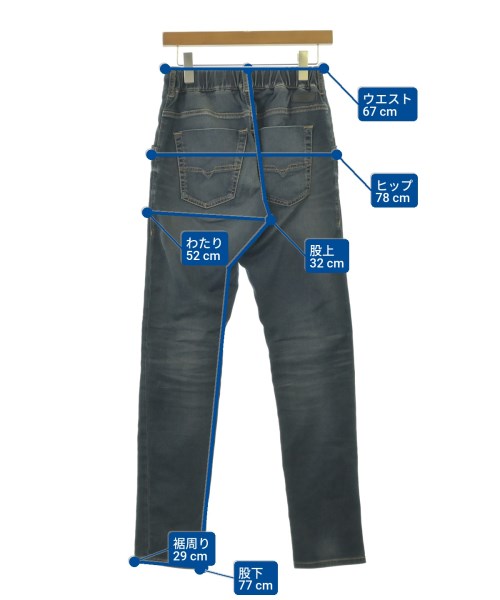 DIESEL（ディーゼル）デニムパンツ 紺 サイズ:28(S位) メンズ/2200691522159