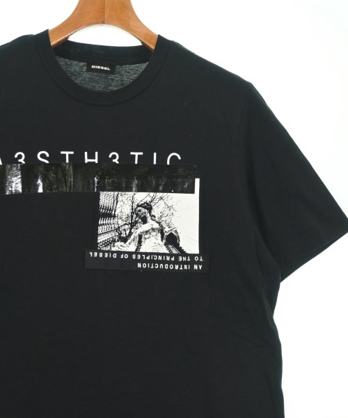 DIESEL（ディーゼル）Tシャツ・カットソー 黒 サイズ:S メンズ/2200695766252