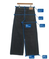 DIESEL（ディーゼル）デニムパンツ 黒 サイズ:30(M位) メンズ/2200696651052