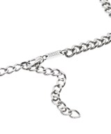 DIESEL（ディーゼル）ネックレス シルバー サイズ:- メンズ/2200698233058