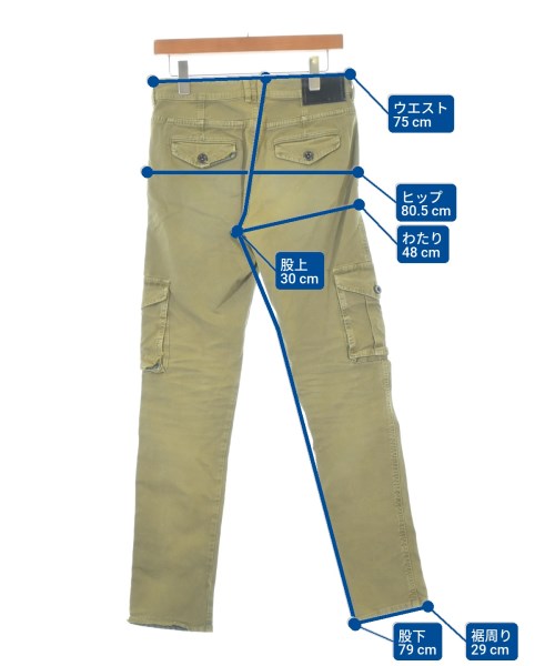 DIESEL（ディーゼル）その他 カーキ サイズ:28(S位) メンズ/2200698976047