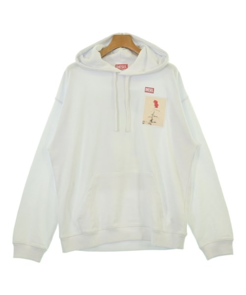DIESEL(ディーゼル)パーカー 白 サイズ:L/2200699225113