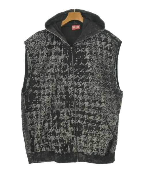 DIESEL(ディーゼル)パーカー 黒 サイズ:XXL/2200699225120