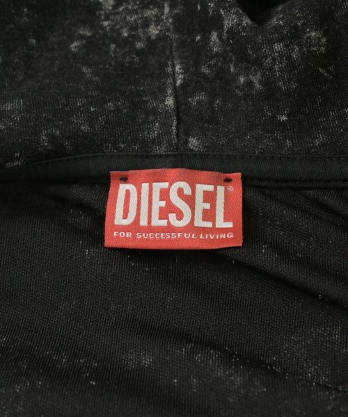 DIESEL（ディーゼル）パーカー 黒 サイズ:XXL メンズ/2200699225120