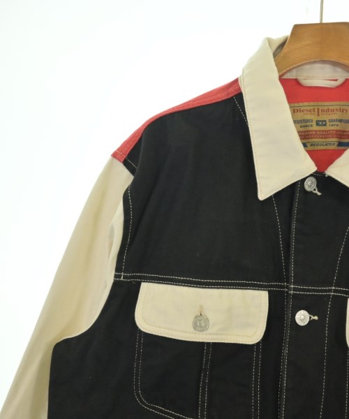 DIESEL（ディーゼル）デニムジャケット 黒 サイズ:XL メンズ/2200700089017