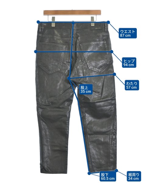 DIESEL（ディーゼル）デニムパンツ 黒 サイズ:32(L位) メンズ/2200700248230