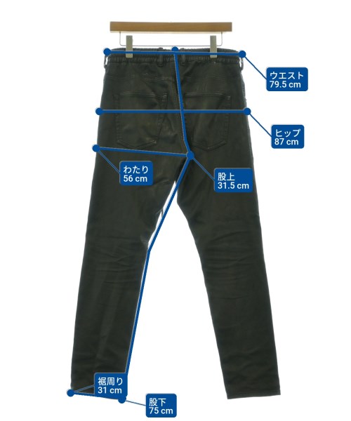DIESEL（ディーゼル）その他 黒 サイズ:28(S位) メンズ/2200700471065