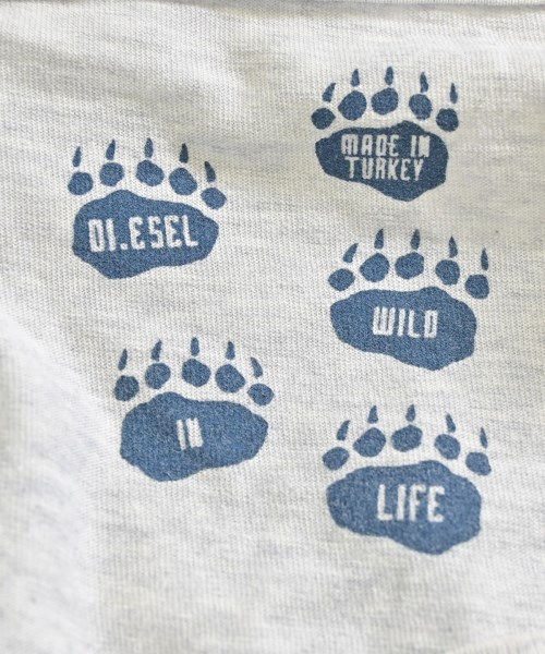 DIESEL（ディーゼル）Tシャツ・カットソー グレー サイズ:XXL メンズ/2200696053221
