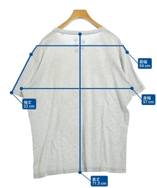 DIESEL（ディーゼル）Tシャツ・カットソー グレー サイズ:XXL メンズ/2200696053221