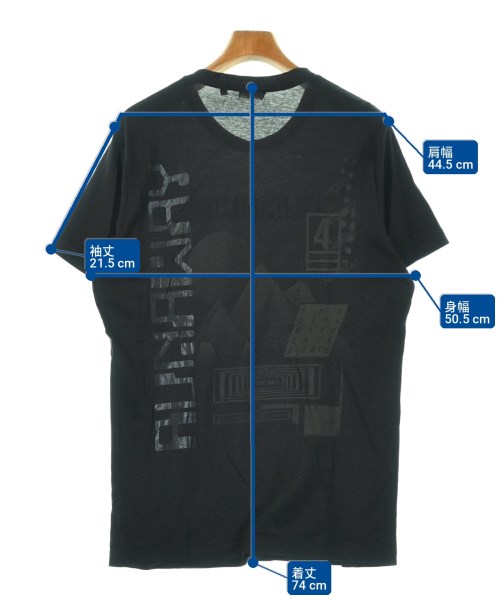 DIESEL（ディーゼル）Tシャツ・カットソー 黒 サイズ:M メンズ/2200701174071