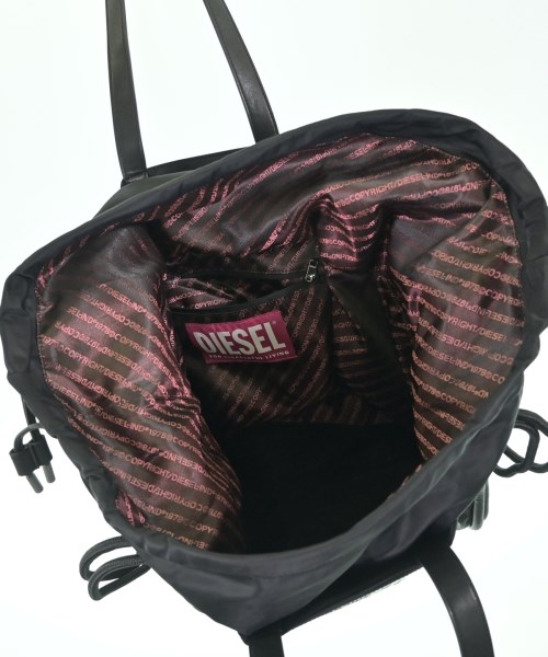 DIESEL（ディーゼル）トートバッグ 黒 サイズ:- メンズ/2200699904193