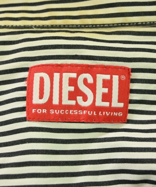 DIESEL（ディーゼル）カジュアルシャツ 黒 サイズ:46(M位) メンズ/2200701949068