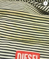 DIESEL（ディーゼル）カジュアルシャツ 黒 サイズ:46(M位) メンズ/2200701949068