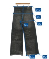 DIESEL（ディーゼル）デニムパンツ 黒 サイズ:30(M位) メンズ/2200701949099