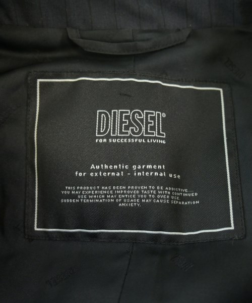 DIESEL（ディーゼル）カジュアルジャケット グレー サイズ:52(XXL位) メンズ/2200648964018