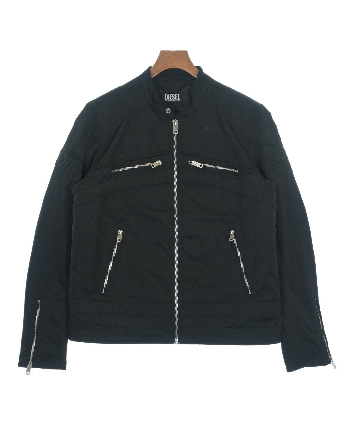 DIESEL ライダース DIESEL（ディーゼル）ライダース 黒 サイズ:L メンズ/2200648964032
