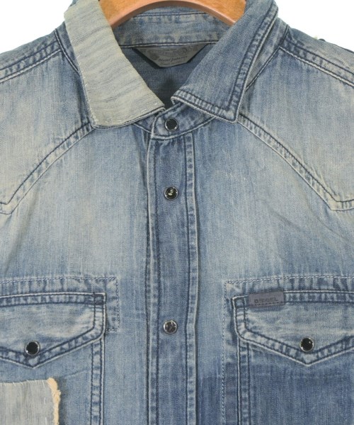 DIESEL（ディーゼル）カジュアルシャツ 紺 サイズ:L メンズ/2200655398028