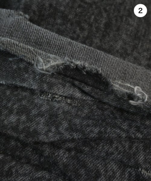 DIESEL（ディーゼル）デニムパンツ 黒 サイズ:28(S位) メンズ/2200655722038