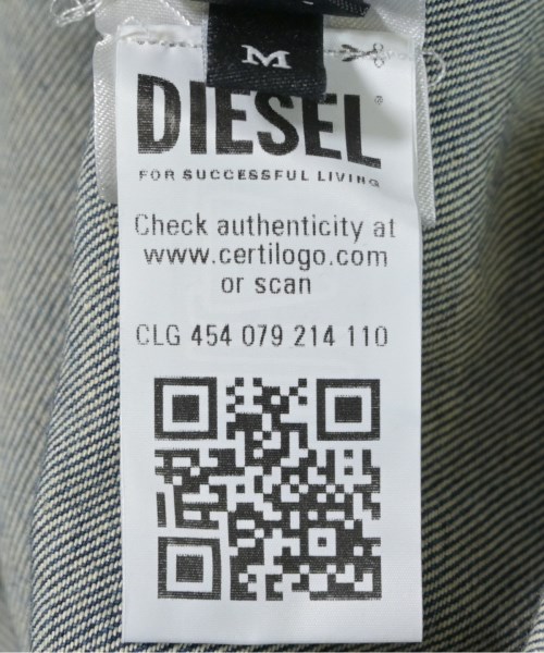 DIESEL（ディーゼル）カジュアルシャツ 青 サイズ:M メンズ/2200655722052