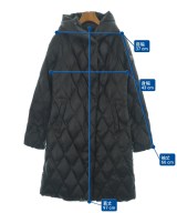 DIESEL（ディーゼル）ダウンコート 黒 サイズ:XS レディース/2200655347019