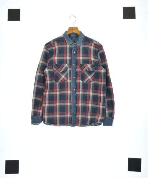 DIESEL（ディーゼル）カジュアルシャツ 青 サイズ:S メンズ/2200651331135