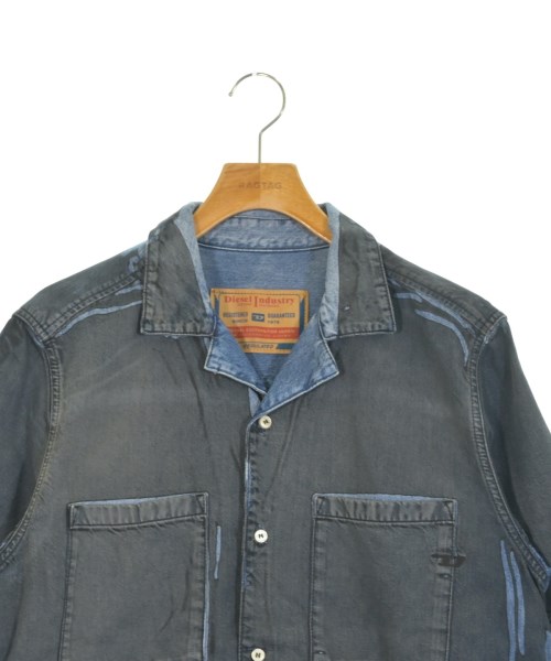 DIESEL（ディーゼル）カジュアルシャツ 黒 サイズ:M メンズ/2200653481067