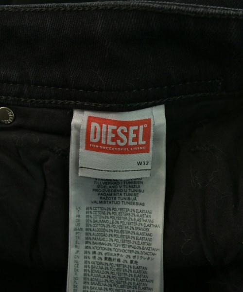 DIESEL（ディーゼル）デニムパンツ 黒 サイズ:32(L位) メンズ/2200656399185