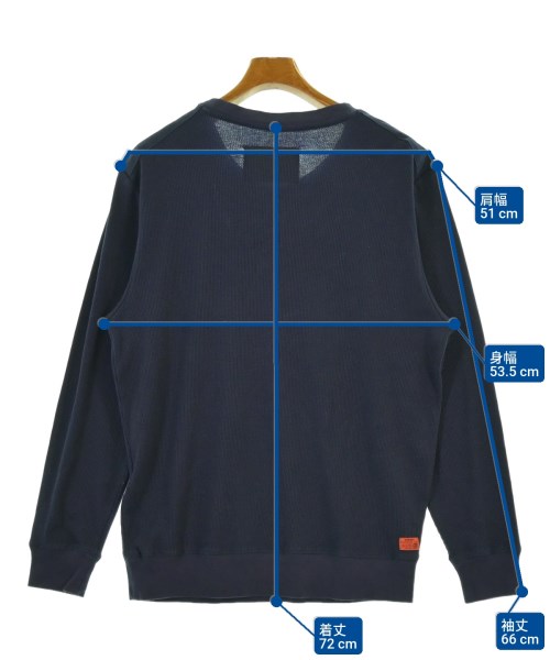 DIESEL（ディーゼル）Tシャツ・カットソー 紺 サイズ:S メンズ/2200648774037