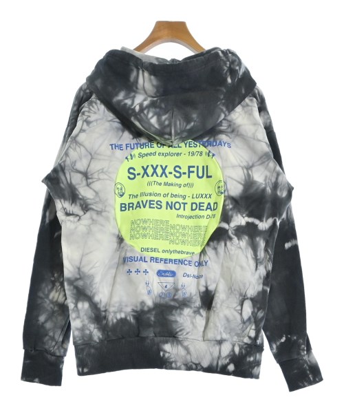 DIESEL（ディーゼル）パーカー 黒 サイズ:S メンズ/2200657099015
