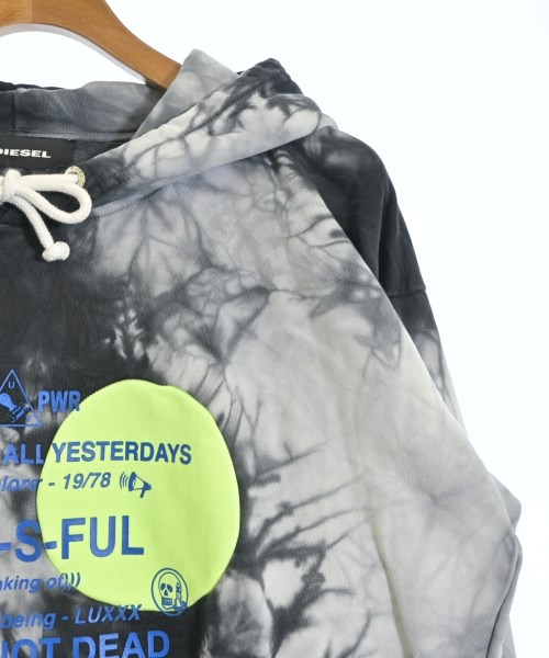 DIESEL（ディーゼル）パーカー 黒 サイズ:S メンズ/2200657099015